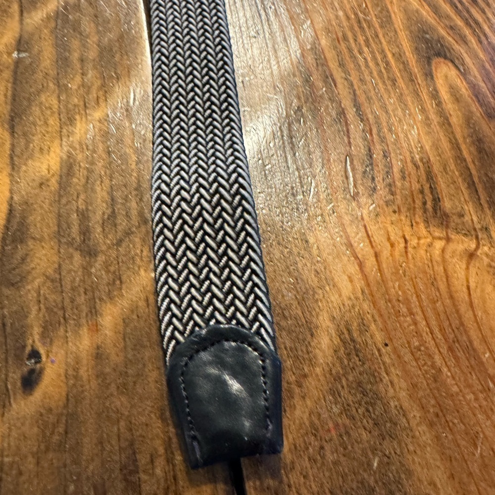 Tommy Bahama Men's Black Khaki Stretch Belt Size L-XL - Picture 4 of 6